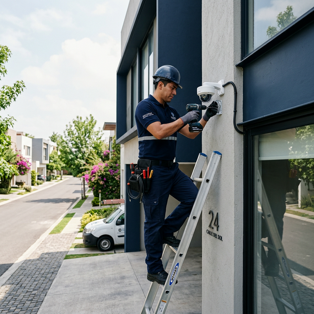 Instalación de cámaras de seguridad