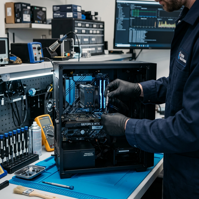 Mantenimiento preventivo y correctivo